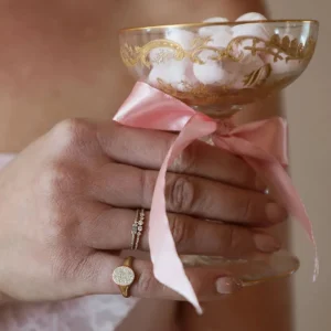 Mama Bijoux Baguette Diamond Stacking Ring Discount
