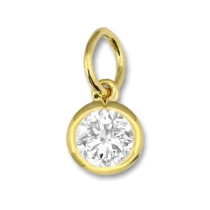 Mama Bijoux Birthstone Charms - Bezel Setting Clearance