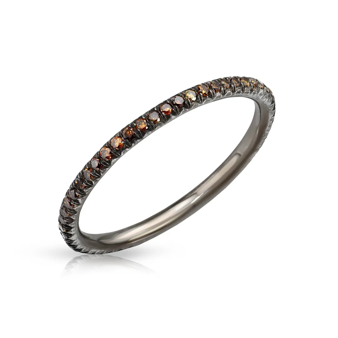couture_french_vcut_mini__0-1.webp Mama Bijoux Couture French V-Cut Mini Eternity Band (Platinum) Clearance