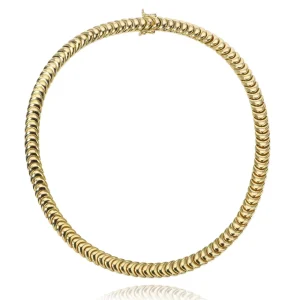 Mama Bijoux Crescent Moon Chunky Chain Necklace Online