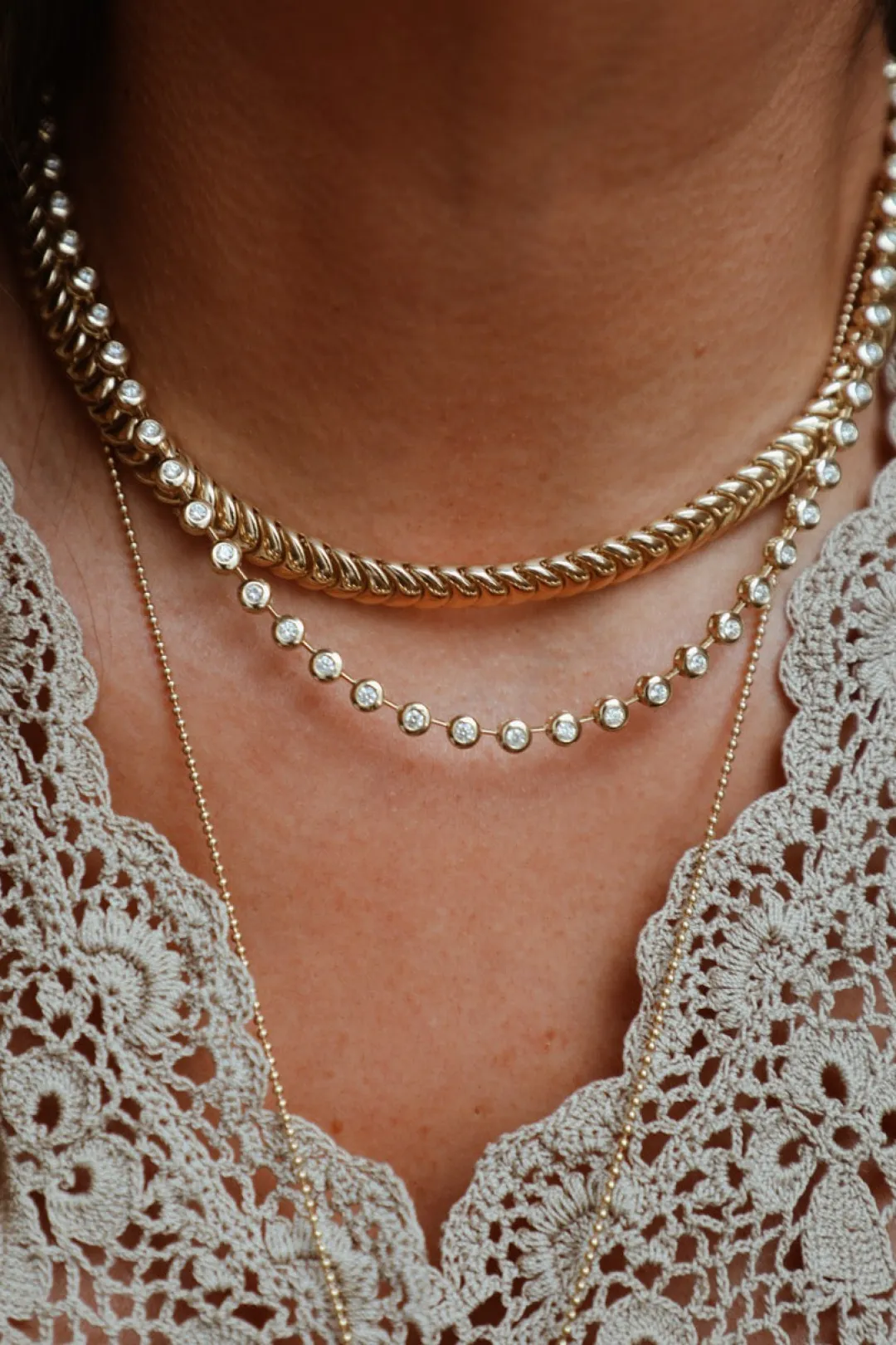 crescent_moon_chunky_chai_4.webp Mama Bijoux Crescent Moon Chunky Chain Necklace Online