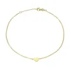 Mama Bijoux Dainty Gold Heart Anklet Discount