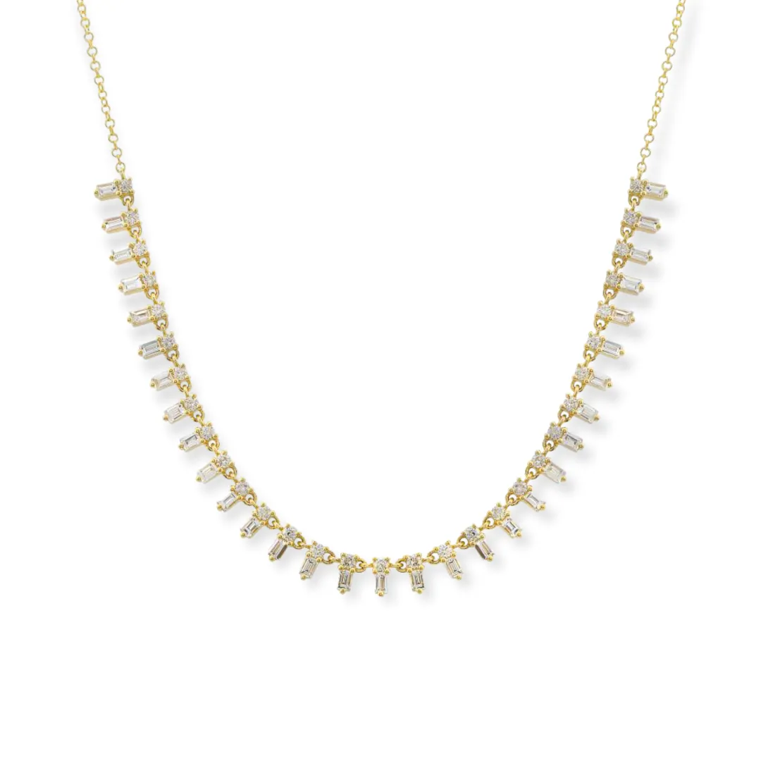 dazzling_baguettes_diamon_0.webp Mama Bijoux Dazzling Baguettes Diamond Necklace Outlet