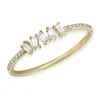 Mama Bijoux Diamond Baguette Confetti Stacking Ring Clearance