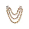 Mama Bijoux Diamond Chandelier Double Piercing Earring (Sold as Singles) Clearance