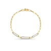 Mama Bijoux Diamond Link Trio Chain Bracelet Online
