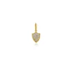 Mama Bijoux Diamond Shield Charm New