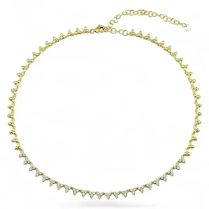 Mama Bijoux Diamond Trio & Trio Gold Tennis Necklace Best