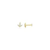 Mama Bijoux Diamond Tulip Studs (Flat Back) Discount