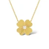 Mama Bijoux Fluted Flower Necklace Sale