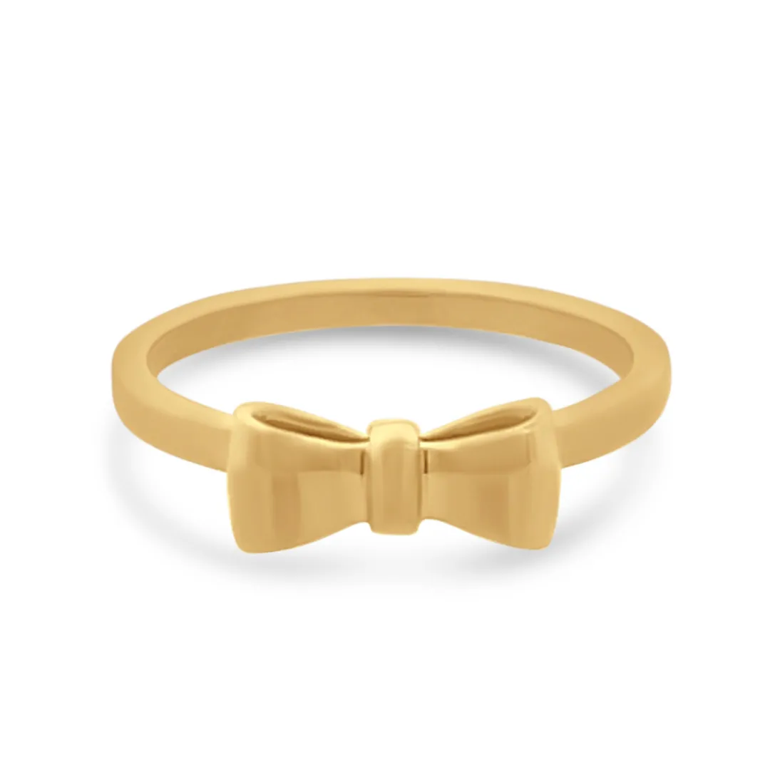 gold_bow_ring_0.webp Mama Bijoux Gold Bow Ring Clearance
