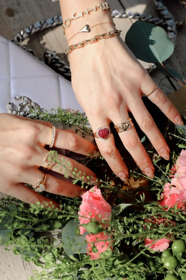 Mama Bijoux Gold Bow Ring Clearance