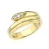 Mama Bijoux Illusion Marquise Diamond & Gold Pinky Ring Outlet