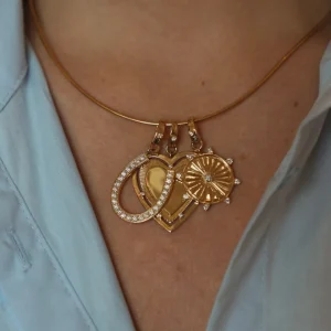 Mama Bijoux Jumbo Diamond Horseshoe Pendant Outlet