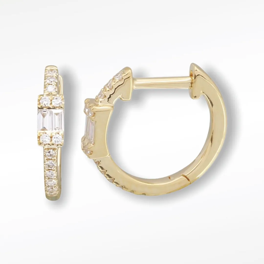 k_gold_amp_diamond_illusi_0.webp Mama Bijoux 14k Gold & Diamond Illusion Baguette Huggies Fashion