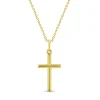 Mama Bijoux 14k Gold Classic Mini Cross Kids Necklace Discount