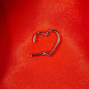Mama Bijoux 14k Gold Heart Charm Enhancer Online