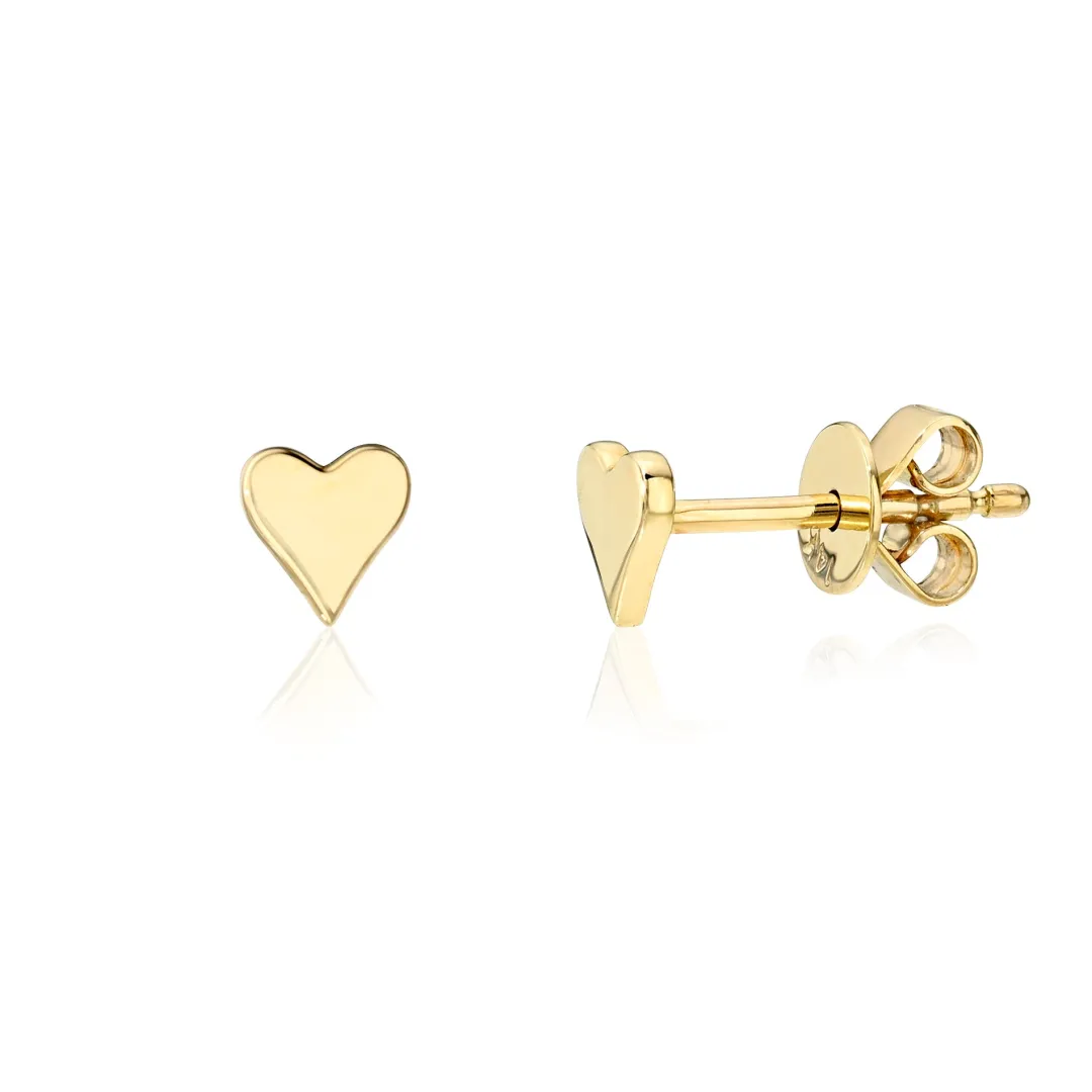 k_gold_mini_bijoux_heart__0.webp Mama Bijoux 14k Gold Mini Bijoux Heart Studs Discount