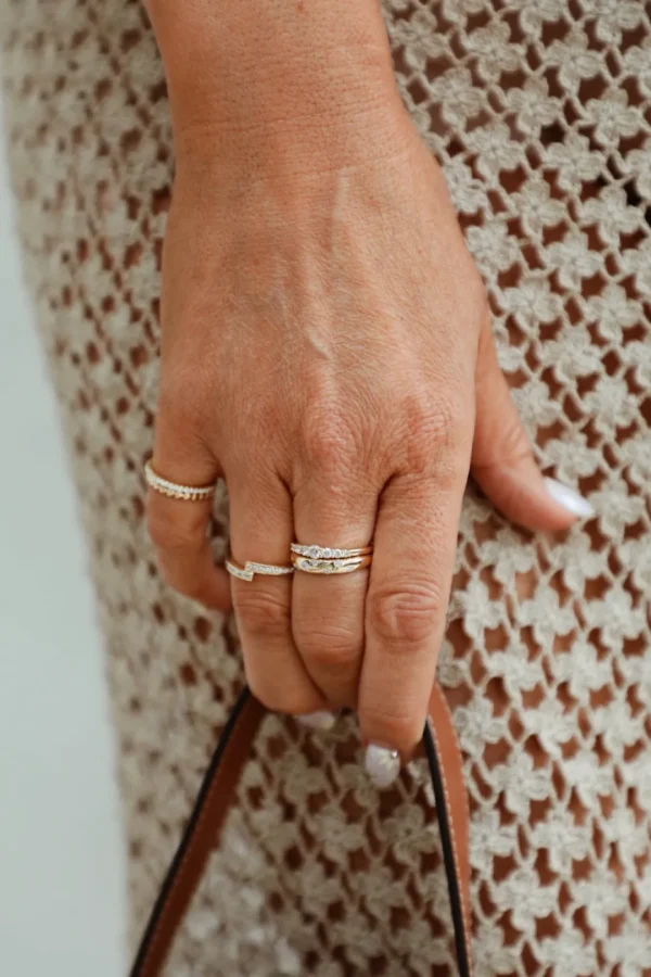 Mama Bijoux La Princesse Graduated Shared Prong Diamond Ring Best