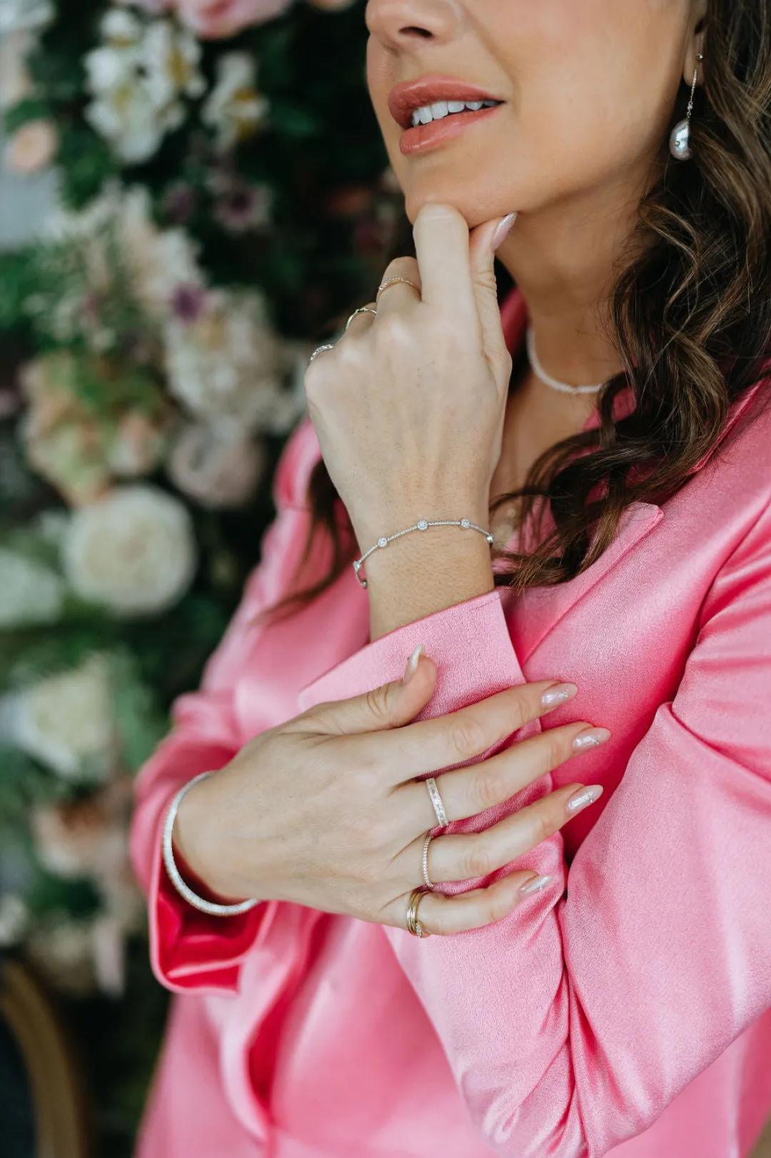 le_circle_of_love_halo_di_4.webp Mama Bijoux Le Circle of Love Halo Diamond Tennis Bracelet Sale