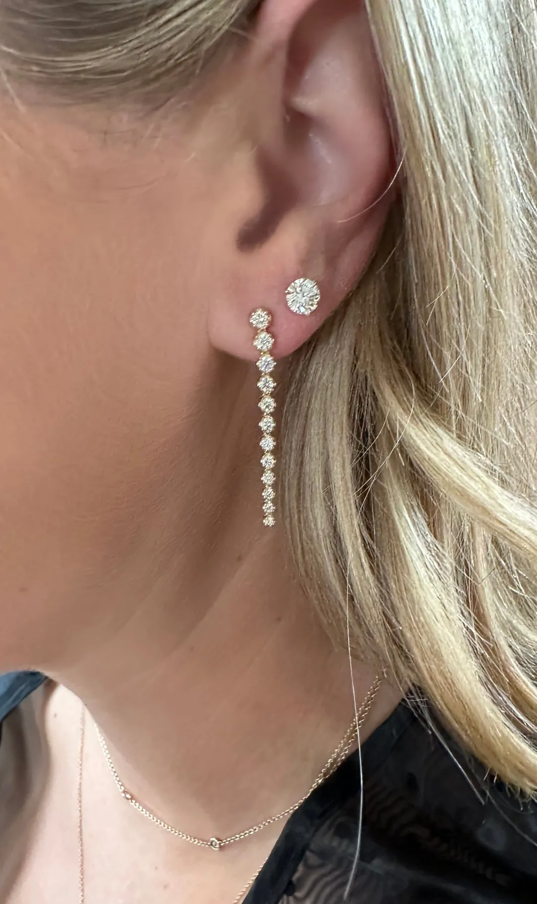 le_douze_diamond_drop_ear_1.webp Mama Bijoux Le Douze Diamond Drop Earrings Best
