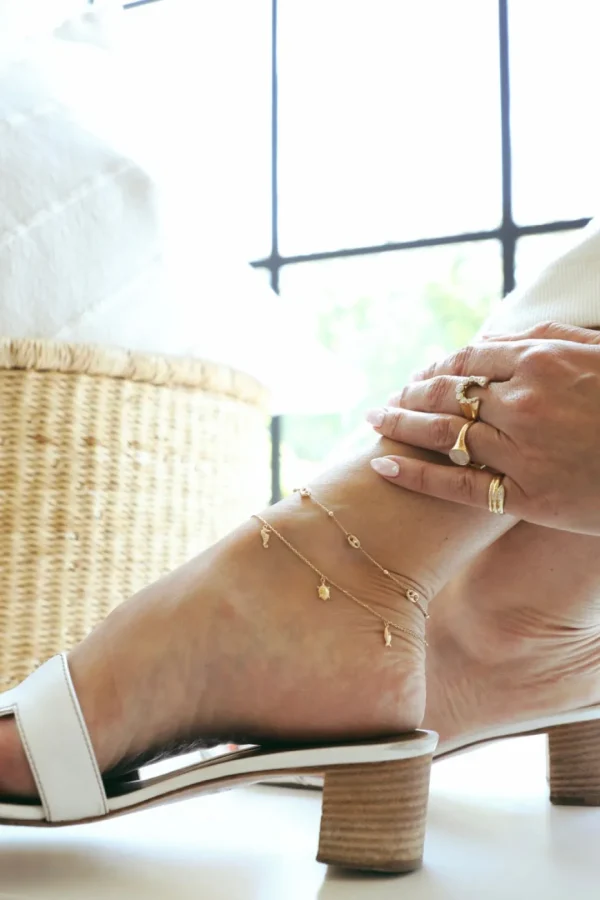 Mama Bijoux Mariner Chain Anklet Best