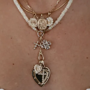 Mama Bijoux Mini Bijoux Yatch Club Heart Charm New