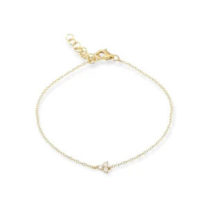 Mama Bijoux Mini Dainty Diamond Trio Bracelet Sale