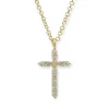 Mama Bijoux Mini Diamond Cross Necklace Outlet