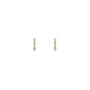Mama Bijoux Mini Pear Drop Diamond Studs Hot