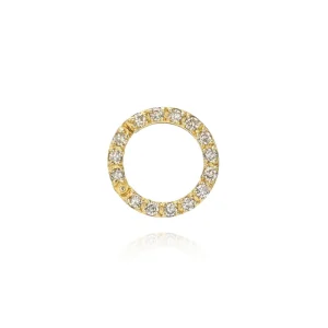 Mama Bijoux Mini Round Diamond Charm Enhancer Clearance