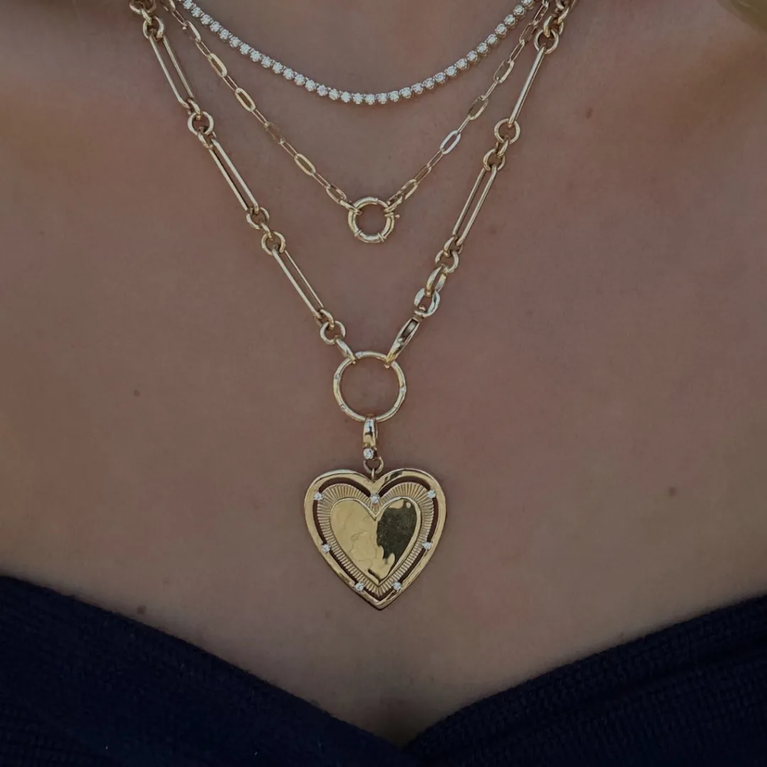mixed_round_amp_paperclip_1.webp Mama Bijoux Mixed Round & Paperclip Chain Necklace Fashion