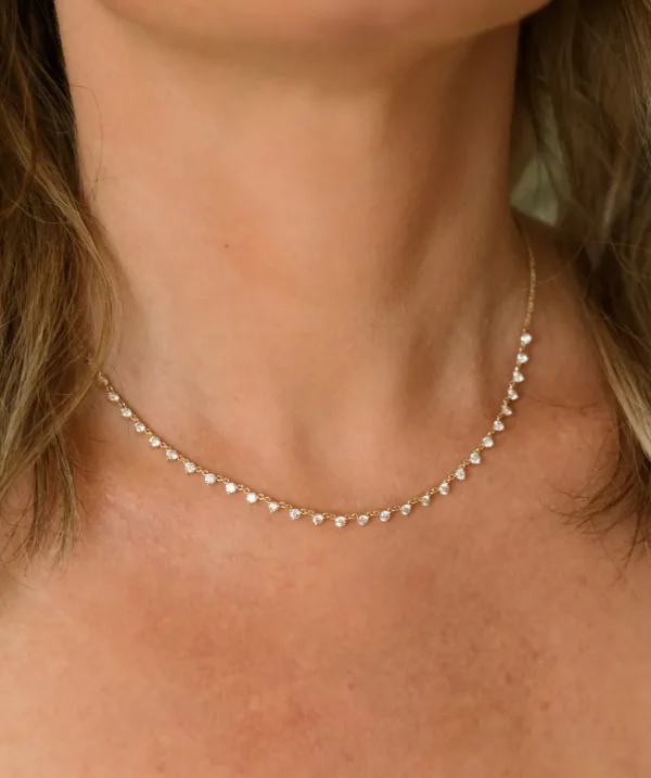 Mama Bijoux Oh So Pretty Diamond Necklace Discount