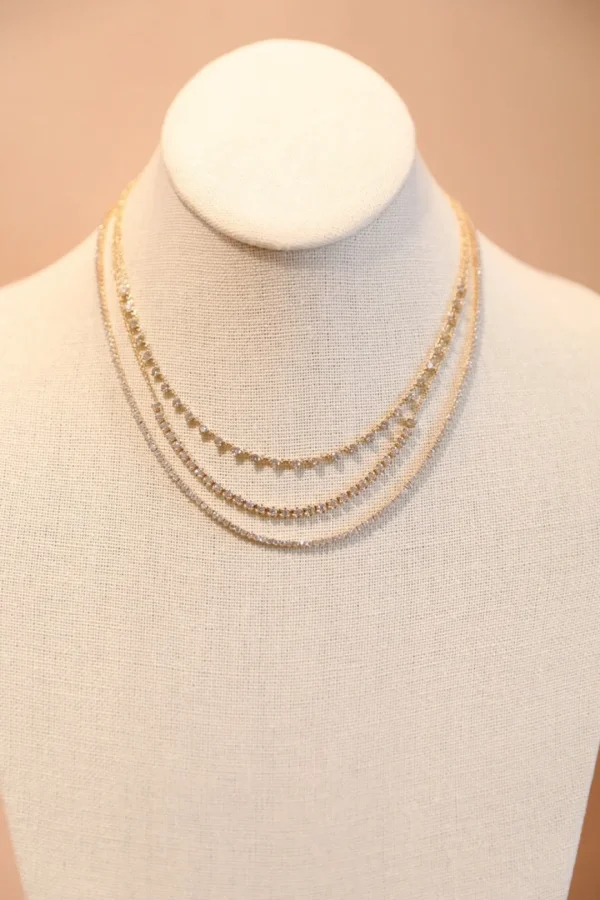 Mama Bijoux Oh So Pretty Diamond Necklace Discount