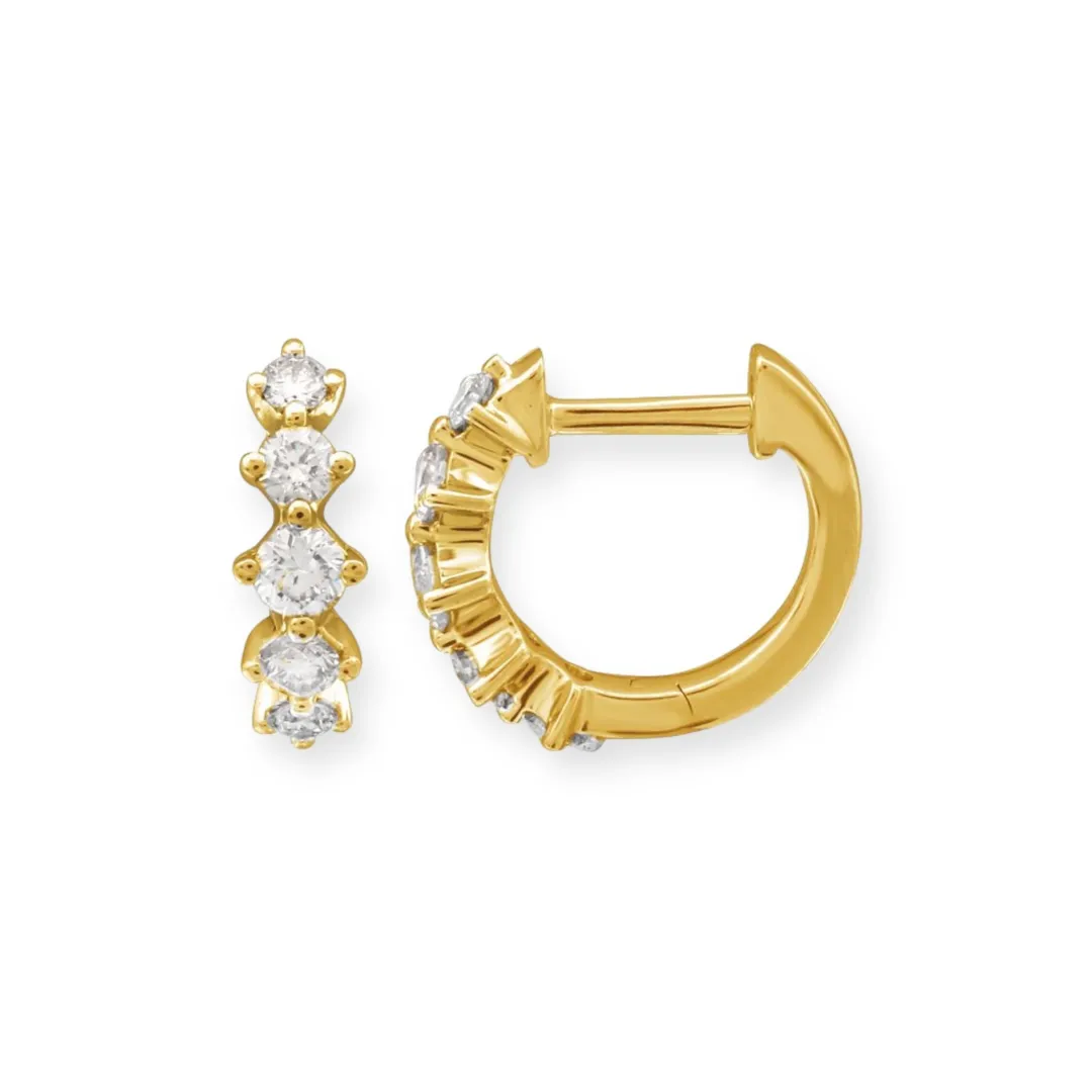 shared_four_prong_larger__0.webp Mama Bijoux Shared Four Prong Larger Diamond Huggies Best