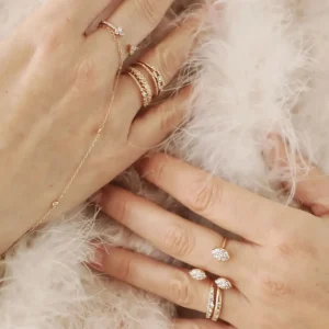 Mama Bijoux Shared Prong Diamond Ring Outlet