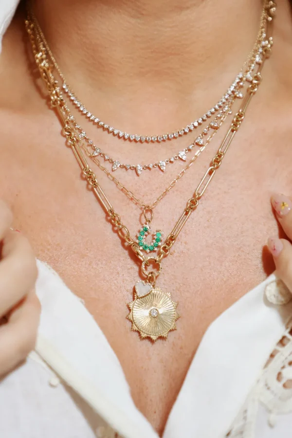 Mama Bijoux Sun Pendant Online