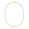 Mama Bijoux Three Prong Diamond Tennis Necklace (6.46ct) Outlet