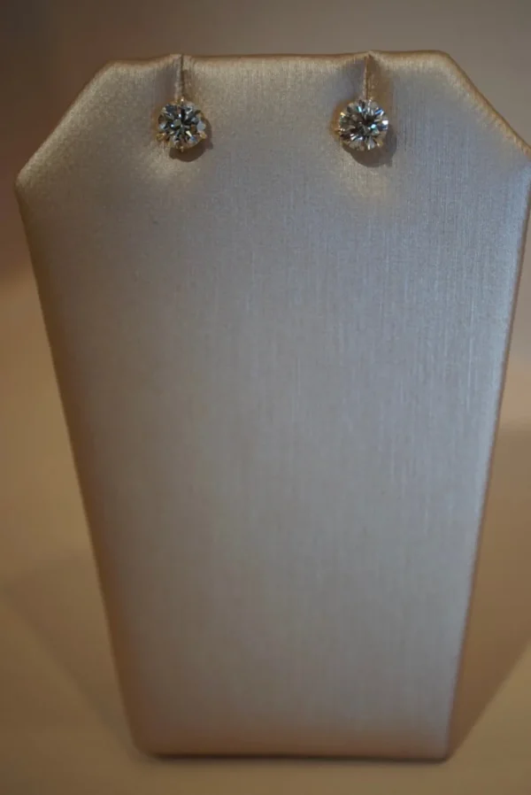 Mama Bijoux 1.52 Total Weight Diamond Stud Earrings Discount