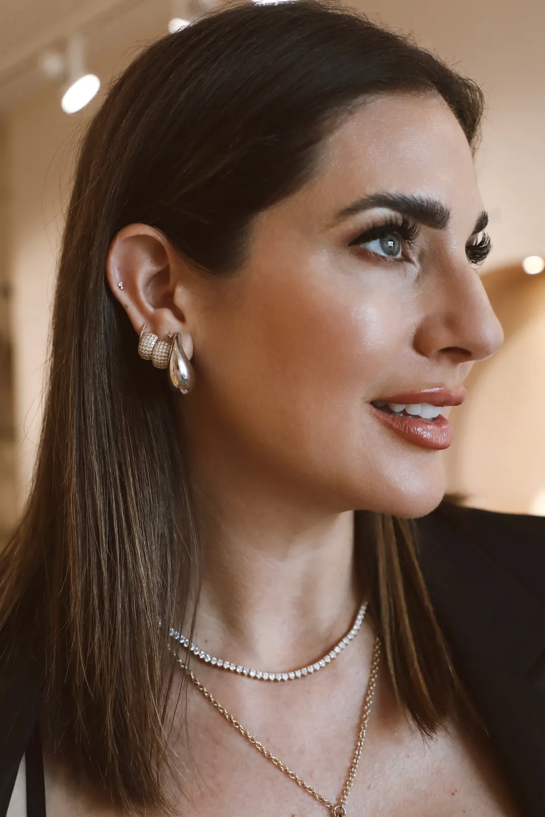 white_gold_large_teardrop_3.webp Mama Bijoux White Gold Large Teardrop Earrings Clearance